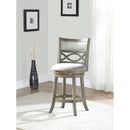  New Classic Furniture Manchester S1128-CS-FG 24" Counter Stool - Antique Gray W/ Fabric Seat IMAGE 6
