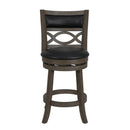  New Classic Furniture Manchester S1128-CS-PG 24" Counter Stool - Antique Gray W/ PU Seat IMAGE 1