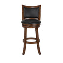  New Classic Furniture Bristol S1131-BS-PB 29" Bar Stool - Dark Brown W/ PU Seat IMAGE 1