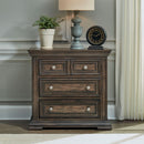  Liberty Furniture Industries Inc. Big Valley 361-BR62 Bedside Chest w/ Charging Station IMAGE 7