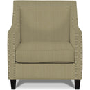  Elements International Erica UER082100CA Chair with Chrome Nails - Heirloom Natural IMAGE 1