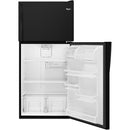  Color_Black  -- 30 inch, 18.2 cu.ft. Freestanding Top Freezer Refrigerator IMAGE 5