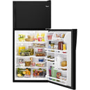  Color_Black  -- 30 inch, 18.2 cu.ft. Freestanding Top Freezer Refrigerator IMAGE 6