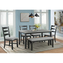  Elements International Martin DMT300SC Side Chair IMAGE 11