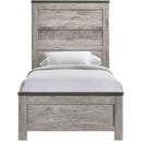  Elements International Millers Cove MC300TB Twin Panel Bed IMAGE 2