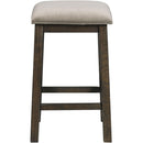  Elements International Stone TST100BTSP 4 pc Counter Height Dinette - Charcoal IMAGE 4