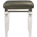  Elements International Twenty Nine TN600VTNSTAL Vanity Stool W/Acrylic Leg IMAGE 2
