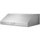  KitchenAid 30-inch Commercial-Style Series Under Cabinet Range Hood KVUC600KSS IMAGE 3