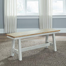  Liberty Furniture Industries Inc. Lindsey Farm 62WH-C9000B Backless Bench IMAGE 8