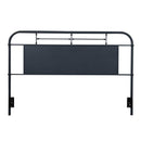  Liberty Furniture Industries Inc. Vintage 179-BR15H-N King Metal Headboard - Navy IMAGE 1