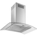  Whirlpool 36-inch Island Hood WVI51UC6LS IMAGE 3