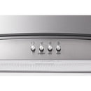  Whirlpool 36-inch Wall Mount Range Hood WVW51UC6LS IMAGE 5