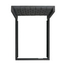  Elements International Morrow UMW090KB King Upholstered Bed - Charcoal IMAGE 3