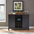  Liberty Furniture Industries Inc. Carolina Crossing 186B-SR4836 Server - Black IMAGE 7