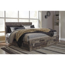  Derekson B200B19 King Panel Bed with 4 Storage Drawers IMAGE 2