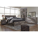  Derekson B200B19 King Panel Bed with 4 Storage Drawers IMAGE 3