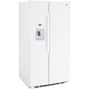  GE 36-inch, 25.3 cu. ft. Side-by-Side Refrigerator with Water and Ice Dispenser GSS25GGPWW IMAGE 6