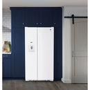  GE 36-inch, 25.3 cu. ft. Side-by-Side Refrigerator with Water and Ice Dispenser GSS25GGPWW IMAGE 7