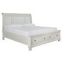  Robbinsdale B742B9 California King Sleigh Bed with Storage IMAGE 1