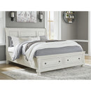  Robbinsdale B742B9 California King Sleigh Bed with Storage IMAGE 5