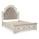  Size_Queen  -- Realyn Upholstered Platform Bed with Storage IMAGE 4