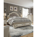  Realyn B743B20 King Upholstered Storage Bed IMAGE 7