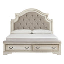  Realyn B743B21 California King Upholstered Storage Bed IMAGE 2