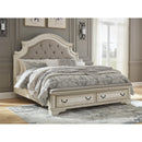  Realyn B743B21 California King Upholstered Storage Bed IMAGE 5
