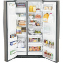  GE 36-inch, 25.3 cu. ft. Side-by-Side Refrigerator with Water and Ice Dispenser GSS25GMPES IMAGE 3