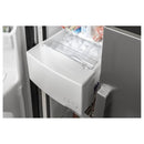  GE 36-inch, 25.3 cu. ft. Side-by-Side Refrigerator with Water and Ice Dispenser GSS25GYPFS IMAGE 10