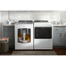  Whirlpool 7.4 cu. ft. Electric Dryer with Advanced Moisture Sensing WED8127LW IMAGE 7