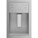  GE 33-inch, 23.6 cu.ft. Freestanding French 3-Door Refrigerator with External Water and Ice Dispensing System GFE24JYKFS IMAGE 10