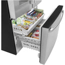  GE 33-inch, 17.5 cu.ft. Counter-Depth French 3-Door Refrigerator with External Water and Ice Dispensing System GYE18JYLFS IMAGE 5