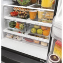  GE 30-inch, 20.8 cu.ft. Freestanding French 3-Door Refrigerator with Interior Ice Maker GNE21FYKFS IMAGE 7