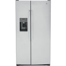  GE 36-inch 25.3 cu.ft. Freestanding Side-by-Side Refrigerator with LED Lighting GSE25GYPFS IMAGE 1