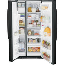  GE 33-inch 23 cu.ft. Freestanding Side-by-Side Refrigerator with LED Lighting GSE23GGPBB IMAGE 5
