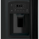  GE 33-inch 23 cu.ft. Freestanding Side-by-Side Refrigerator with LED Lighting GSE23GGPBB IMAGE 7