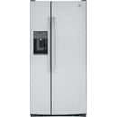  GE 33-inch 23 cu.ft. Freestanding Side-by-Side Refrigerator with LED Lighting GSE23GYPFS IMAGE 1
