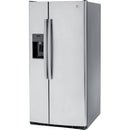  GE 33-inch 23 cu.ft. Freestanding Side-by-Side Refrigerator with LED Lighting GSE23GYPFS IMAGE 3