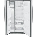  GE 33-inch 23 cu.ft. Freestanding Side-by-Side Refrigerator with LED Lighting GSE23GYPFS IMAGE 4