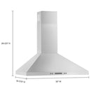  Whirlpool 30-inch Chimney Wall Hood WVW93UC0LZ IMAGE 6