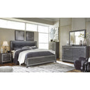  Lodanna B214B15 King Panel Bed IMAGE 5