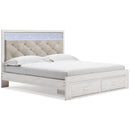  Altyra B2640B29 King Upholstered Storage Bed IMAGE 1