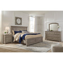  Lettner B733B33 King Panel Storage Bed IMAGE 3