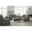  Manufacturer Color_Slate  -- Next-Gen DuraPella 2200418 Power Reclining Loveseat with Console and Adjustable Headrest IMAGE 16