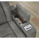  Manufacturer Color_Slate  -- Next-Gen DuraPella 2200418 Power Reclining Loveseat with Console and Adjustable Headrest IMAGE 7