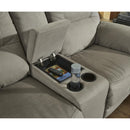  Manufacturer Color_Putty  Motion Type_Reclining  -- Next Gen Gaucho Reclining Leather Look Loveseat with Console IMAGE 6
