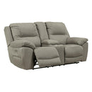  Next-Gen Gaucho 5420396 Double Reclining Power Loveseat with Console IMAGE 2