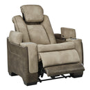  Manufacturer Color_Sand  -- Next Gen DuraPella Power Leather Look Recliner IMAGE 2
