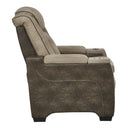  Manufacturer Color_Sand  -- Next Gen DuraPella Power Leather Look Recliner IMAGE 3